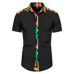 Bold Kente Print Shirt - SHOWLU FASHION STORE
