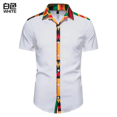 Bold Kente Print Shirt - SHOWLU FASHION STORE