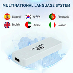 BOYHOM Y6 Retro Game Console 4K 60fps HDMI Output Low Latency GD10 TV Game Stick Dual Handle Portable Home Game Console for GBA - SHOWLU FASHION STORE