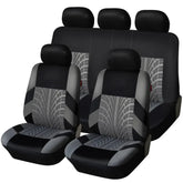 Brand Embroidery Car Seat Covers Set Car Organizer Universal For golf 4 For Citroen C4 For izh 2126 For Hyundai Ai 20 For Honda - SHOWLU FASHION STORE