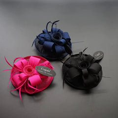 British Retro Mesh Feather Dinner Dress Catwalk Horse - SHOWLU FASHION STORE