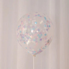 Candy Series Theme Macaron Color Color Strip Fragments Transparent Paper Scrap Balloon Birthday Scene Setting Props - SHOWLU FASHION STORE