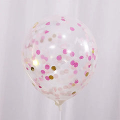 Candy Series Theme Macaron Color Color Strip Fragments Transparent Paper Scrap Balloon Birthday Scene Setting Props - SHOWLU FASHION STORE