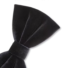 1pc Pre-Tied Men’s Velvet Bow Tie, Adjustable Navy Blue Formal Wedding Party Accessory, Luxurious Polyester Fabric for Sophisticated Style SHOWLU FASHION STORE