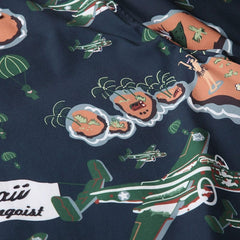 Chic Two - Tone Summer Shirt - SHOWLU FASHION STORE