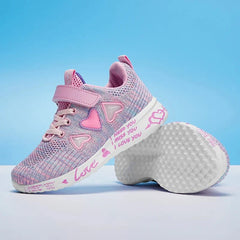 Cozy Knit Shoes for Girls Ultra Breathable Sneakers Lightweight Footwear Comfy and Casual Spring and Summer Gift Idea for Her - SHOWLU FASHION STORE