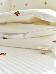 Crib Korean Quilted Bed Fence Newborn Baby Children Patchwork Bed Sectional Removable Washable Bed Fence Customizable - SHOWLU FASHION STORE