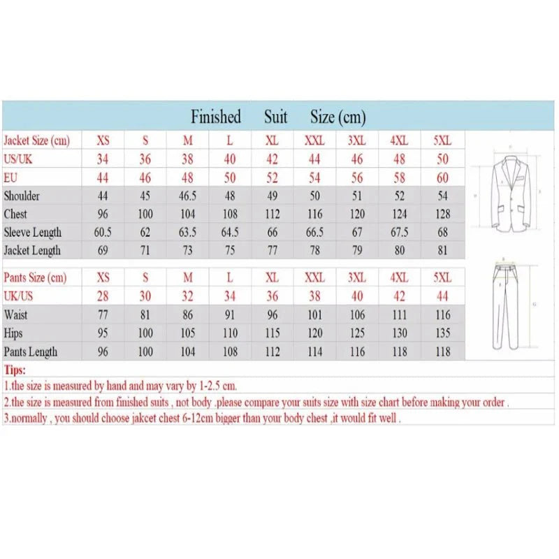 Custom Made Terno Slim Groom Tuxedos Wedding Men Suit Terno Masculino (Jacket+Pant+Vest) Mens's 3 Pieces Suits for Men - SHOWLU FASHION STORE