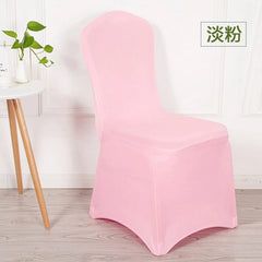 Elastic Neutral Chair Cover Thickened One - Piece Chair Cover Dining Chair Wedding Table Hotel Banquet Conference White Chair Cover Cover - SHOWLU FASHION STORE