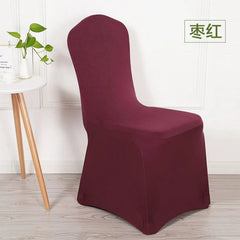 Elastic Neutral Chair Cover Thickened One - Piece Chair Cover Dining Chair Wedding Table Hotel Banquet Conference White Chair Cover Cover - SHOWLU FASHION STORE