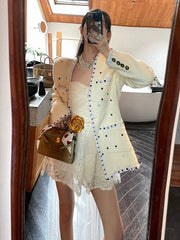 Elegant Birthday Party Mesh Bubble Skirt Light Dress - SHOWLU FASHION STORE