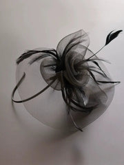 Elegant Vintage Mesh Dinner Party Billycock Headdress - SHOWLU FASHION STORE