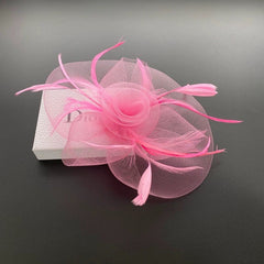 Elegant Vintage Mesh Dinner Party Billycock Headdress - SHOWLU FASHION STORE