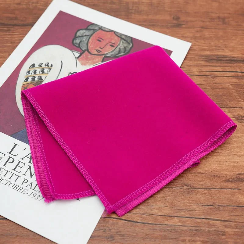 Fashion Men's Oversized Bow Ties Velvet Black Pocket Square Red Navy White Bowknot Tuxedo Accessories Green Handkerchief Cravat - SHOWLU FASHION STORE