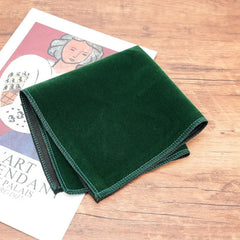 Fashion Men's Oversized Bow Ties Velvet Black Pocket Square Red Navy White Bowknot Tuxedo Accessories Green Handkerchief Cravat - SHOWLU FASHION STORE