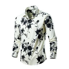 Fashion Versatile Slim - Fit Long Sleeve Shirt Marvel Venom - SHOWLU FASHION STORE