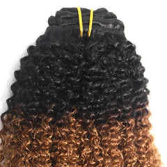 Fast Shipping 100% Human Hair 10A Brazilian Raw Virgin 3A 3B 3C 4A 4B Afro Kinky Curly Clip In Hair Extensions - SHOWLU FASHION STORE