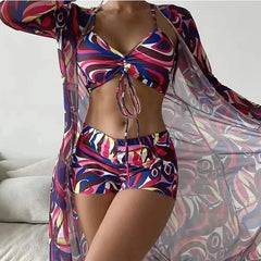 Female Sports Tankini Set - SHOWLU FASHION STORE