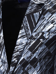 For European And American Gentlemen Western - style Suit Jacket With Middle Eastern Diagonal Pattern - SHOWLU FASHION STORE