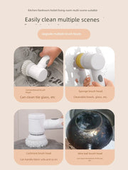 For Home Handheld Waterproof Wireless Electric Cleaning Brush - SHOWLU FASHION STORE