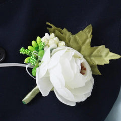 Formal Wedding Outfit for Toddler Solid Vest Gentlemen Suit Corsage Flower Boy Costume Handsome 1 - 6Y Children Kid Autumn Clothes - SHOWLU FASHION STORE