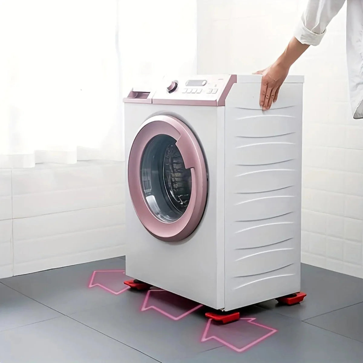 Furniture Mover Tool Set Heavy Stuffs Moving Roller With Bar Furniture Mover Lifter With Wheel Professional Moving Too - SHOWLU FASHION STORE