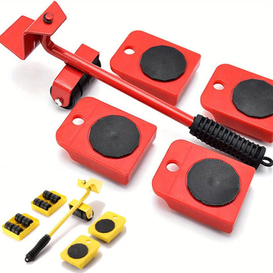 Furniture Mover Tool Set Heavy Stuffs Moving Roller With Bar Furniture Mover Lifter With Wheel Professional Moving Too - SHOWLU FASHION STORE