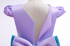 Girls Princess Dress Girls Little Mermaid Halloween Princess Cosplay Costume Children Mermaid Prom Birthday Party Dresscessories - SHOWLU FASHION STORE