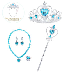 Holiday Cind Princess Dress Up Costume Ball Gown Toddler Baby Girls Halloween Cosplay Birthday Party Dress 2 - 11T with Sleevelet - SHOWLU FASHION STORE