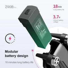 KBDFA MINI Z908Pro Max Drone 4K ESC Professional WIFI FPV Dron Obstacle Avoidance Brushless Four - Axis Folding RC Quadcopter Toys - SHOWLU FASHION STORE