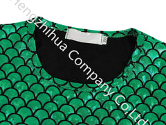 Kids Green Mermaid Princess Bow Dress Children's Clothing Fancy Party Dress Frocks Designs Tulle Flower Dresses for Girls - SHOWLU FASHION STORE