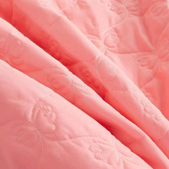 Korea Solid Brushed Bedspread Set Lace Quilted Queen King Size Ruffles Bedskirt Double Bed Cover with 2 Pillowcases - SHOWLU FASHION STORE