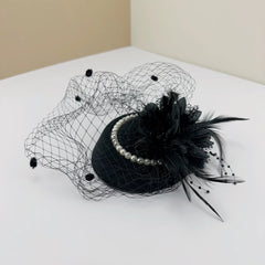 Ladies Cheongsam Republic of China Bride Hair Accessories Billycock - SHOWLU FASHION STORE