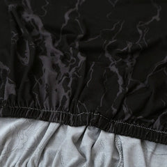 Large Chair Covers for Dining Room, Geometric Slipcover for high back Dining Chair, Soft Stretch Washable Removable - SHOWLU FASHION STORE