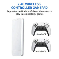 M15 Game Stick Mini TV Handheld Game Console Wireless Gamepads Video Game 64G 20000+ Retro Game HD Output Two - player for PS1 Etc - SHOWLU FASHION STORE