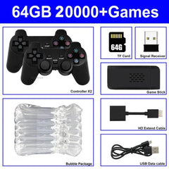 M8 Video Game Console 4K HD Built - in 20000 Games Wireless Controller TV Game Stick Retro Handheld Game Player Dropshipping - SHOWLU FASHION STORE