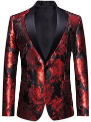 Mens Blazer Blue Solid Color Chamois Suit Jackets Regular Fit Coat Wedding Party Prom - SHOWLU FASHION STORE