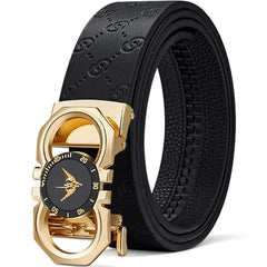 Men's formal automatic buckle belt casual and personalized belt fashionable and versatile high - end belt - SHOWLU FASHION STORE