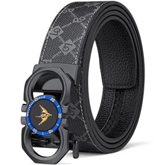 Men's formal automatic buckle belt casual and personalized belt fashionable and versatile high - end belt - SHOWLU FASHION STORE