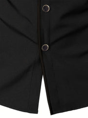 Men's Trendy Fit Lapel Shirts, Long Sleeve Slightly Stretch Button Up Clothing For Outdoor Traveling Business Trip Party - SHOWLU FASHION STORE