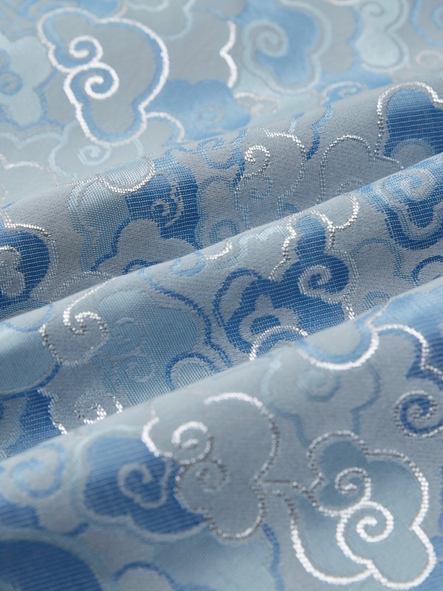 Men's Trendy Silvery Jacquard Blazer - Perfect for Parties, Casual Wear & Everyday Elegance, Spring/Fall Collection - SHOWLU FASHION STORE