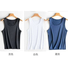 Mesh Hollow out Cool Slim Bottoming Shirt Summer Vest - SHOWLU FASHION STORE