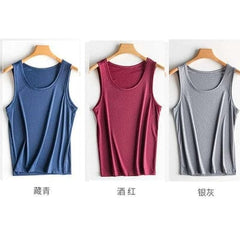 Mesh Hollow out Cool Slim Bottoming Shirt Summer Vest - SHOWLU FASHION STORE