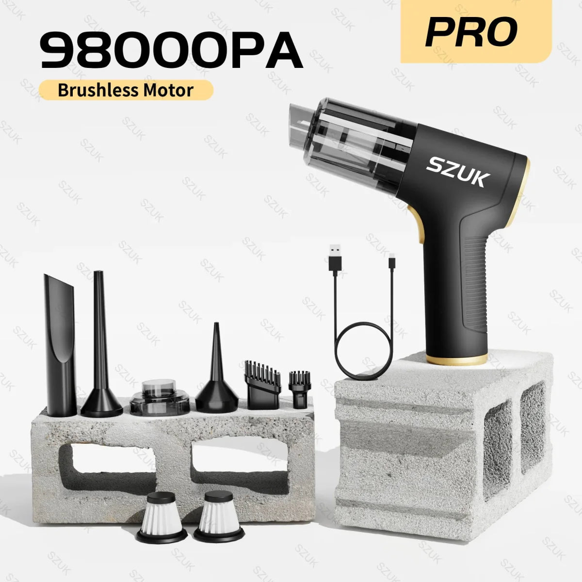 Mini Car Vacuum Cleaner Portable Wireless Handheld Cleaner for Home Appliance Poweful Cleaning Machine Car Cleaner for Keyboard - SHOWLU FASHION STORE