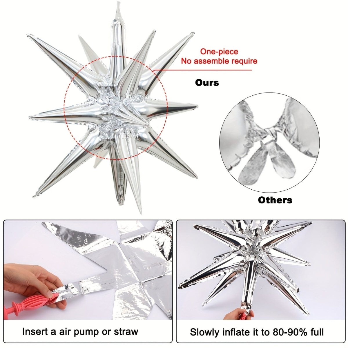 Navy Blue Birthday Decorations For Men Women, 80pcs Blue And Silvery Party Decorations, Happy Birthday Backdrop Banner Party Supplies Blue Silvery Confetti Star Balloons Arch Tablecloth - SHOWLU FASHION STORE