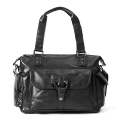 New Arrival Large Capacity Men's Business Trip Leather Backpack - SHOWLU FASHION STORE