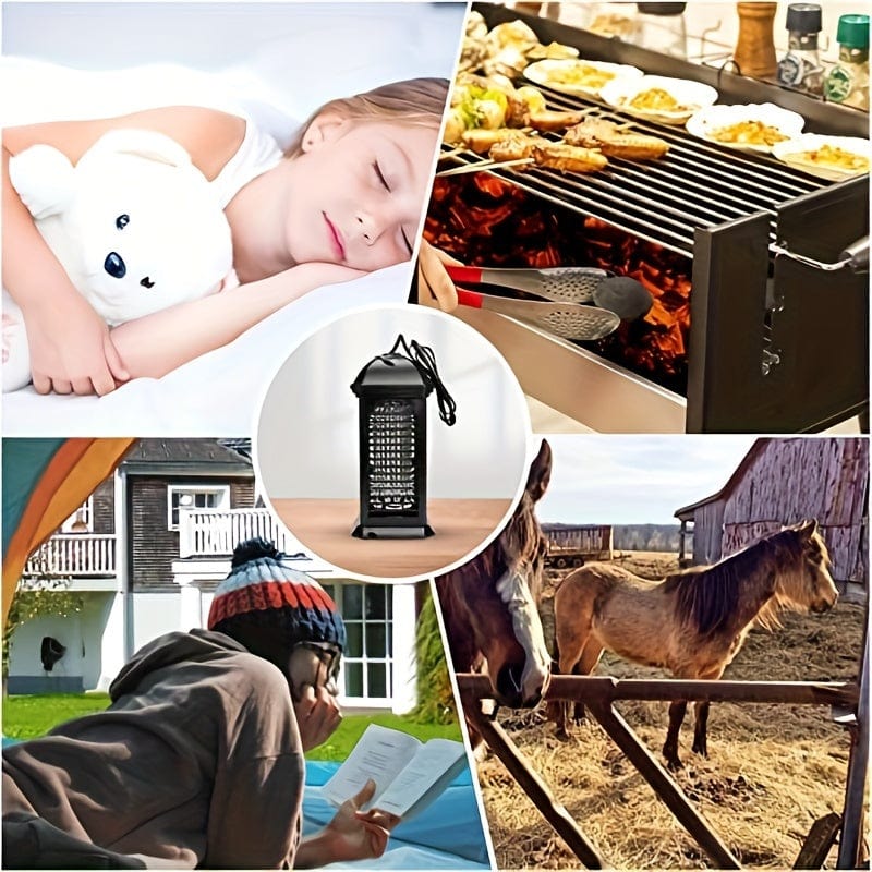 Outdoor Electric Mosquito Killer, 110V Plug - In Insect Eliminator With US Plug, Ideal For Patio And Yard Pest Control - SHOWLU FASHION STORE