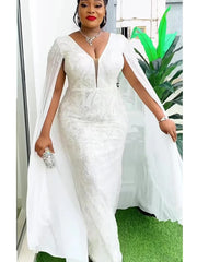 Plus Size African Party Dresses for Women Dashiki Ankara Sequin Wedding Evening Gown Sexy Bodycon Maxi Long Dress Africa Clothes - SHOWLU FASHION STORE