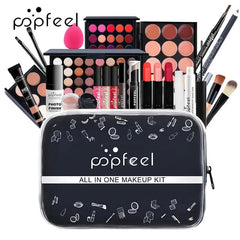 POPFEEL All In One Makeup Kit for Women Full Kit Set, All in One Makeup Sets Include Eyebrow Eyeliner Eyeshadow - SHOWLU FASHION STORE