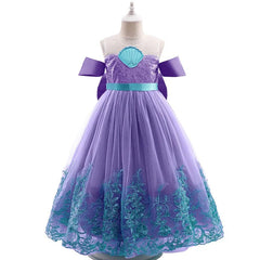 Popular Kids Mermaid Cosplay Dress Age 2 - 10 Years Old Princess Girls Party Dress Children Movie Costumes - SHOWLU FASHION STORE